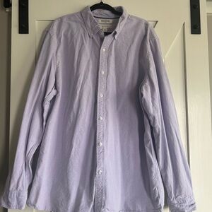 Men's Light Purple Button-Down Shirt